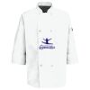 Eight Pearl Button Chef Coat with Thermometer Pocket Thumbnail