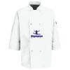 Eight Pearl Button Chef Coat with Thermometer Pocket Thumbnail
