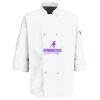 Eight Pearl Button Chef Coat with Thermometer Pocket Thumbnail