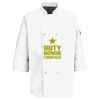 Eight Pearl Button Chef Coat with Thermometer Pocket Thumbnail