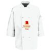 Eight Pearl Button Chef Coat with Thermometer Pocket Thumbnail