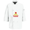 Eight Pearl Button Chef Coat with Thermometer Pocket Thumbnail