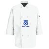 Eight Pearl Button Chef Coat with Thermometer Pocket Thumbnail