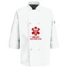 Eight Pearl Button Chef Coat with Thermometer Pocket Thumbnail