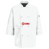 Eight Pearl Button Chef Coat with Thermometer Pocket Thumbnail