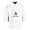 Eight Pearl Button Chef Coat with Thermometer Pocket Thumbnail