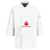 Eight Pearl Button Chef Coat with Thermometer Pocket Thumbnail