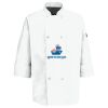 Eight Pearl Button Chef Coat with Thermometer Pocket Thumbnail