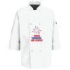 Eight Pearl Button Chef Coat with Thermometer Pocket Thumbnail