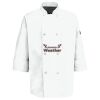 Eight Pearl Button Chef Coat with Thermometer Pocket Thumbnail