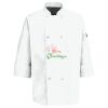 Eight Pearl Button Chef Coat with Thermometer Pocket Thumbnail