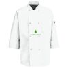 Eight Pearl Button Chef Coat with Thermometer Pocket Thumbnail