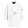 Eight Pearl Button Chef Coat with Thermometer Pocket Thumbnail