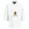 Eight Pearl Button Chef Coat with Thermometer Pocket Thumbnail