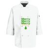 Eight Pearl Button Chef Coat with Thermometer Pocket Thumbnail