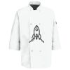Eight Pearl Button Chef Coat with Thermometer Pocket Thumbnail