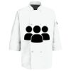 Eight Pearl Button Chef Coat with Thermometer Pocket Thumbnail