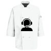 Eight Pearl Button Chef Coat with Thermometer Pocket Thumbnail