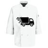 Eight Pearl Button Chef Coat with Thermometer Pocket Thumbnail