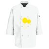 Eight Pearl Button Chef Coat with Thermometer Pocket Thumbnail
