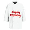 Eight Pearl Button Chef Coat with Thermometer Pocket Thumbnail