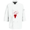 Eight Pearl Button Chef Coat with Thermometer Pocket Thumbnail