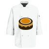 Eight Pearl Button Chef Coat with Thermometer Pocket Thumbnail