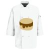 Eight Pearl Button Chef Coat with Thermometer Pocket Thumbnail