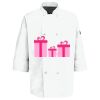Eight Pearl Button Chef Coat with Thermometer Pocket Thumbnail