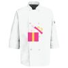 Eight Pearl Button Chef Coat with Thermometer Pocket Thumbnail