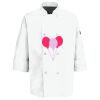 Eight Pearl Button Chef Coat with Thermometer Pocket Thumbnail