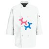 Eight Pearl Button Chef Coat with Thermometer Pocket Thumbnail