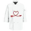 Eight Pearl Button Chef Coat with Thermometer Pocket Thumbnail