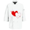 Eight Pearl Button Chef Coat with Thermometer Pocket Thumbnail