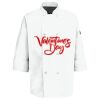 Eight Pearl Button Chef Coat with Thermometer Pocket Thumbnail