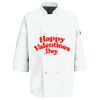 Eight Pearl Button Chef Coat with Thermometer Pocket Thumbnail
