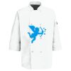 Eight Pearl Button Chef Coat with Thermometer Pocket Thumbnail
