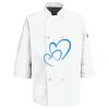 Eight Pearl Button Chef Coat with Thermometer Pocket Thumbnail
