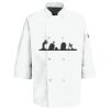 Eight Pearl Button Chef Coat with Thermometer Pocket Thumbnail