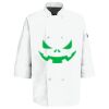 Eight Pearl Button Chef Coat with Thermometer Pocket Thumbnail