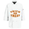 Eight Pearl Button Chef Coat with Thermometer Pocket Thumbnail