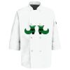 Eight Pearl Button Chef Coat with Thermometer Pocket Thumbnail