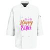 Eight Pearl Button Chef Coat with Thermometer Pocket Thumbnail