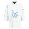 Eight Pearl Button Chef Coat with Thermometer Pocket Thumbnail
