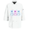Eight Pearl Button Chef Coat with Thermometer Pocket Thumbnail