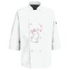 Eight Pearl Button Chef Coat with Thermometer Pocket Thumbnail