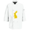 Eight Pearl Button Chef Coat with Thermometer Pocket Thumbnail