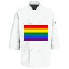Eight Pearl Button Chef Coat with Thermometer Pocket Thumbnail