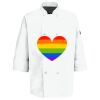 Eight Pearl Button Chef Coat with Thermometer Pocket Thumbnail