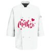 Eight Pearl Button Chef Coat with Thermometer Pocket Thumbnail